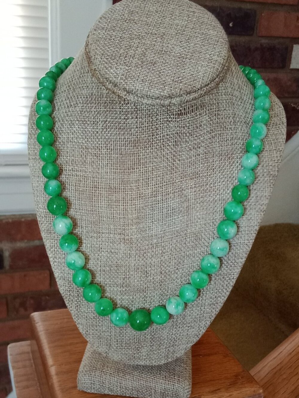 Marbled Green Necklace